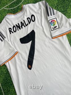 Real Madrid 2013/14 Cristiano Ronaldo Authentic Adidas Shirt Medium