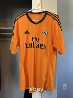 Real Madrid 2013/14 Third Soccer Jersey CRISTIANO RONALDO #7 Adidas Men's Size L