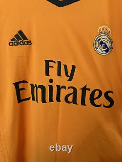 Real Madrid 2013/14 Third Soccer Jersey CRISTIANO RONALDO #7 Adidas Men's Size L