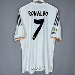 Real Madrid 2013 2014 Home Footbal Shirt Soccer Jersey Adidas #7 Ronaldo