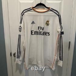 Real Madrid 2013 2014 Home Footbal Shirt Soccer Jersey Adidas #7 Ronaldo