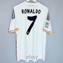 Real Madrid 2013 2014 Home Footbal Shirt Soccer Jersey Adidas #7 Ronaldo
