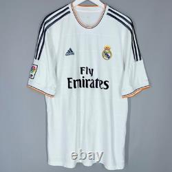 Real Madrid 2013 2014 Home Footbal Shirt Soccer Jersey Adidas #7 Ronaldo