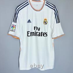 Real Madrid 2013 2014 Home Footbal Shirt Soccer Jersey Adidas #7 Ronaldo