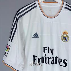 Real Madrid 2013 2014 Home Footbal Shirt Soccer Jersey Adidas #7 Ronaldo