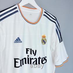Real Madrid 2013 2014 Home Footbal Shirt Soccer Jersey Adidas #7 Ronaldo