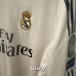 Real Madrid 2013 2014 Home Footbal Shirt Soccer Jersey Adidas #7 Ronaldo
