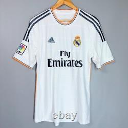Real Madrid 2013 2014 Home Footbal Shirt Soccer Jersey Adidas #7 Ronaldo M