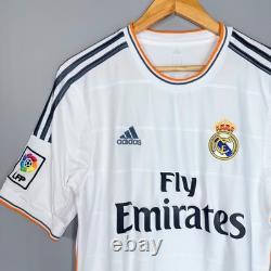Real Madrid 2013 2014 Home Footbal Shirt Soccer Jersey Adidas #7 Ronaldo M