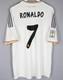 Real Madrid 2013 2014 Home Footbal Shirt Soccer Jersey Adidas #7 Ronaldo XL