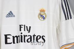 Real Madrid 2013 2014 Home Footbal Shirt Soccer Jersey Adidas #7 Ronaldo XL