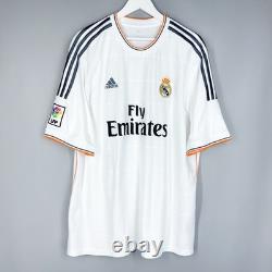 Real Madrid 2013 2014 Home Footbal Shirt Soccer Jersey Adidas #7 Ronaldo XXL