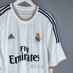 Real Madrid 2013 2014 Home Footbal Shirt Soccer Jersey Adidas #7 Ronaldo XXL