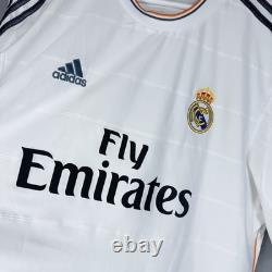 Real Madrid 2013 2014 Home Footbal Shirt Soccer Jersey Adidas #7 Ronaldo XXL