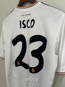 Real Madrid 2013 2014 Home ISCO Soccer Football Shirt Jersey Medium ADIDAS