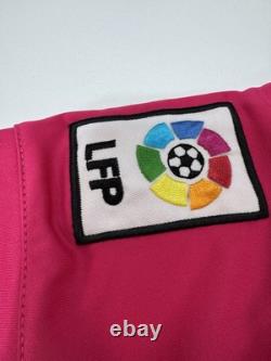 Real Madrid 2014/15 Away Soccer Jersey PEPE #3 Adidas Pink Men's Size L