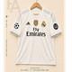 Real Madrid 2014-15 Home Jersey La D&eacute;cima Size L Authentic