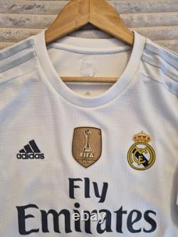 Real Madrid 2014-15 Home Jersey La Décima Size L Authentic