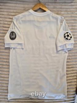Real Madrid 2014-15 Home Jersey La Décima Size L Authentic
