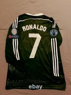 Real Madrid 2014-15 Ronaldo 7 Away Black Jersey Long Sleeve (M, L, XL)