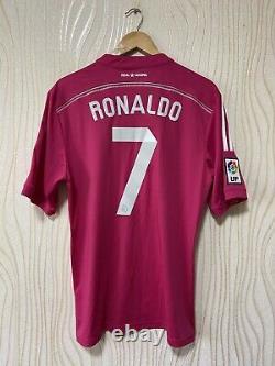 Real Madrid 2014 2015 Away Football Shirt Soccer Jersey Adidas M37315 Ronaldo