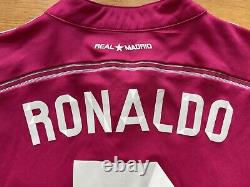 Real Madrid 2014 2015 Away Football Shirt Soccer Jersey Adidas M37315 Ronaldo