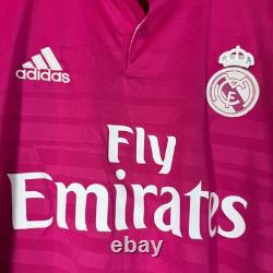 Real Madrid 2014 2015 Away Pink Football Shirt Jersey #7 Ronaldo Size M