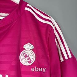 Real Madrid 2014 2015 Away Pink Football Shirt Jersey #7 Ronaldo Size M