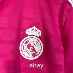Real Madrid 2014 2015 Away Pink Football Shirt Jersey #7 Ronaldo Size M