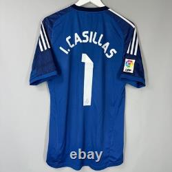 Real Madrid 2014 2015 Goalkeeper Football Shirt Soccer Jersey M #1 Casillas