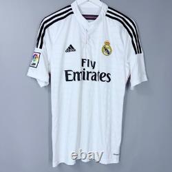 Real Madrid 2014 2015 Home Football Shirt Jersey #7 Ronaldo Size M Camiseta