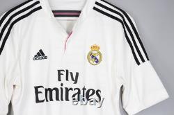 Real Madrid 2014 2015 Home Football Shirt Jersey #7 Ronaldo Size M Camiseta