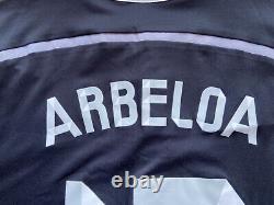 Real Madrid 2014 2015 Third Shirt Jersey Adidas F49264 Men Black XL #17 Arbeloa
