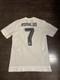 Real Madrid 2015/16 Adidas Home Football Shirt Ronaldo 7 Mens Small AK2494