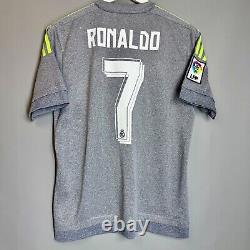 Real Madrid 2015 2016 Away Footbal Shirt Soccer Jersey Adidas Aa2219 #7 Ronaldo