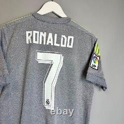 Real Madrid 2015 2016 Away Footbal Shirt Soccer Jersey Adidas Aa2219 #7 Ronaldo