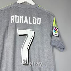 Real Madrid 2015 2016 Away Footbal Shirt Soccer Jersey Adidas Aa2219 #7 Ronaldo