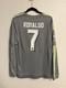 Real Madrid 2015/2016 Cristiano Ronaldo #7 Away Jersey Size Medium NWT