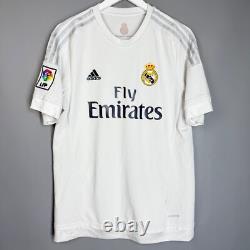 Real Madrid 2015 2016 Home Footbal Shirt Soccer Jersey Adidas #7 Ronaldo