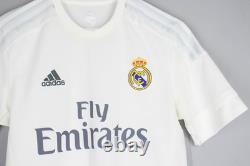 Real Madrid 2015 2016 Home Footbal Shirt Soccer Jersey Adidas #7 Ronaldo