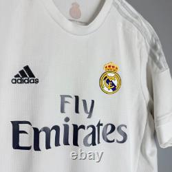 Real Madrid 2015 2016 Home Footbal Shirt Soccer Jersey Adidas #7 Ronaldo