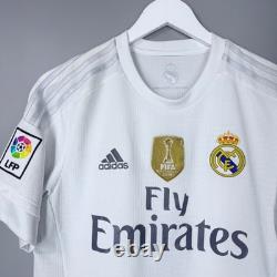 Real Madrid 2015 2016 Home Footbal Shirt Soccer Jersey Adidas #7 Ronaldo