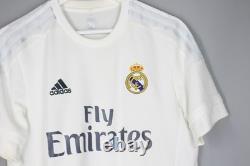 Real Madrid 2015 2016 Home Footbal Shirt Soccer Jersey Adidas #7 Ronaldo