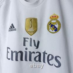 Real Madrid 2015 2016 Home Footbal Shirt Soccer Jersey Adidas #7 Ronaldo