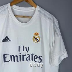 Real Madrid 2015 2016 Home Footbal Shirt Soccer Jersey Adidas #7 Ronaldo