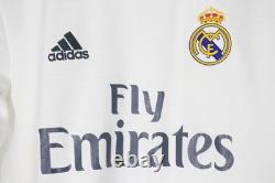 Real Madrid 2015 2016 Home Footbal Shirt Soccer Jersey Adidas #7 Ronaldo