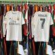 Real Madrid 2015 2016 Home Football Shirt #7 Ronaldo Adidas Soccer Jersey Size M