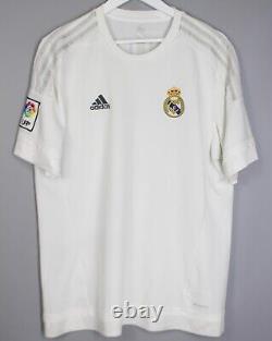 Real Madrid 2015 2016 Home Football Shirt Soccer Jersey Adidas #7 Ronaldo