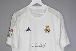 Real Madrid 2015 2016 Home Football Shirt Soccer Jersey Adidas #7 Ronaldo