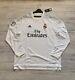 Real Madrid 2015 2016 Home Long Sleeve Football Soccer Shirt Jersey Adidas sz XL